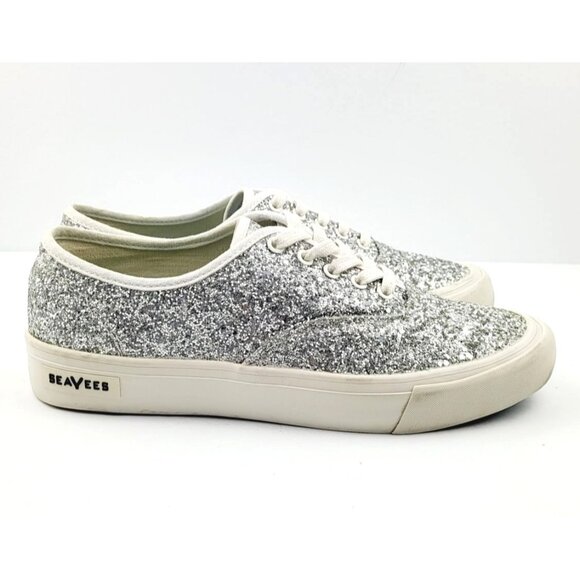 SEAVEES Women's Baja Lace Up‎ Platform Sneaker - Size 9 - Picture 4 of 8